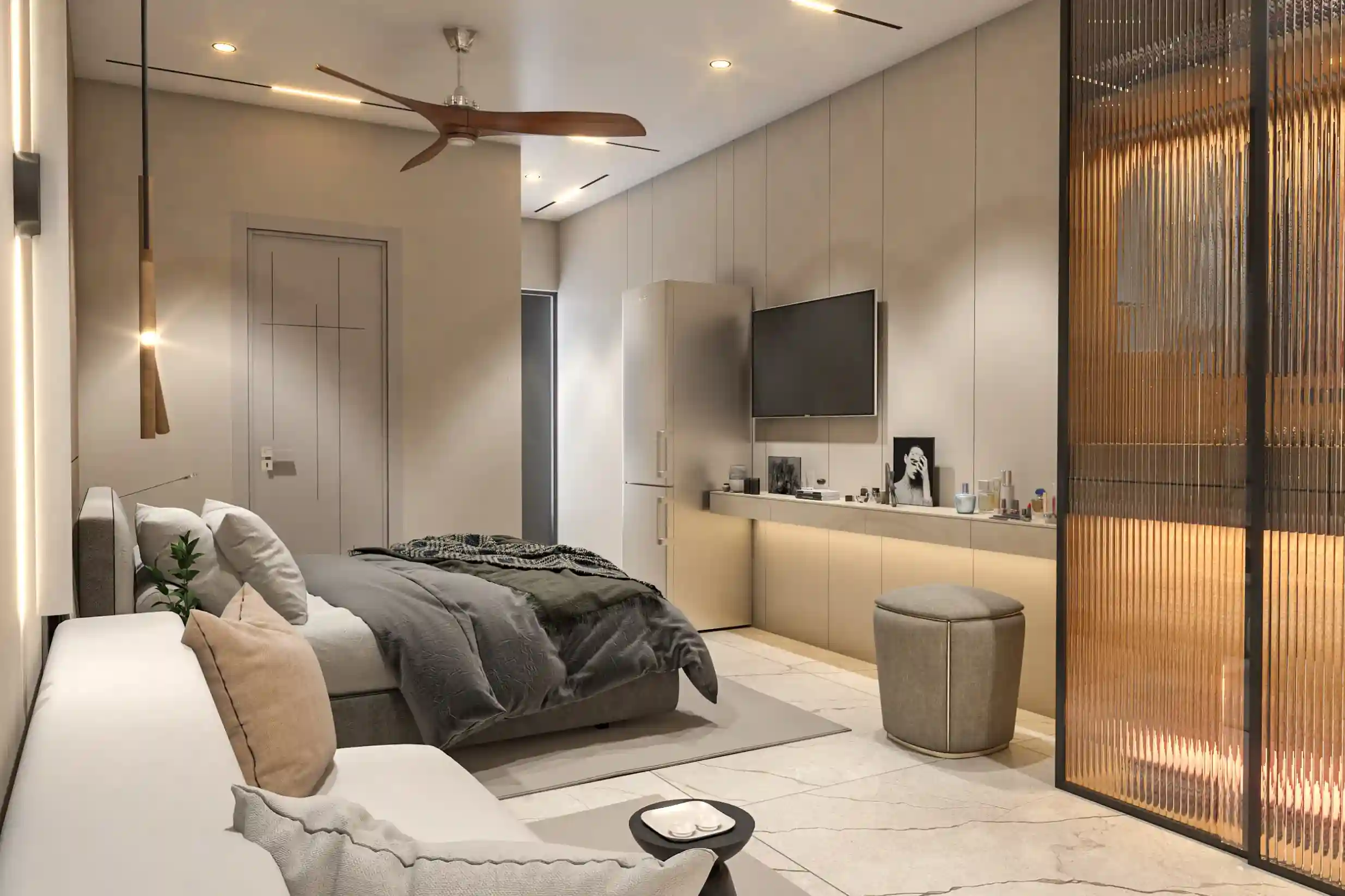 Virat NRI Avenue Studio Apartment Bedroom View Virat NRI Avenue Studio Apartment Bedroom View